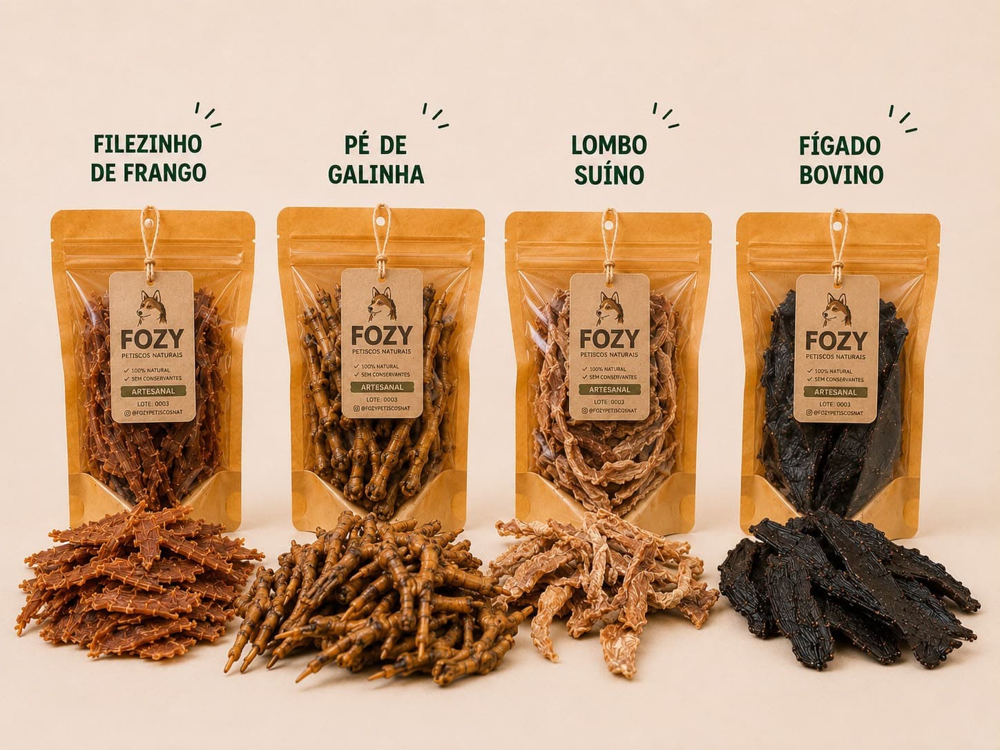 Kit Degustação — petiscos FOZY