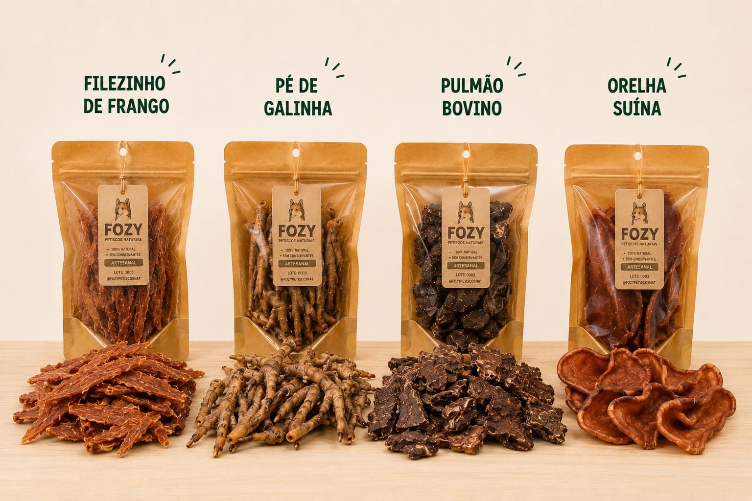Kit Especial — petiscos FOZY